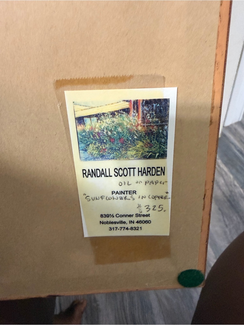 Scott Harden: Sunflowers in Copper